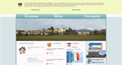 Desktop Screenshot of comune.villaguardia.co.it