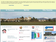 Tablet Screenshot of comune.villaguardia.co.it